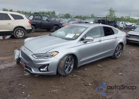 2020 Ford Fusion Titanium из США, поврежденный, VIN 3FA6P0D98LR115437